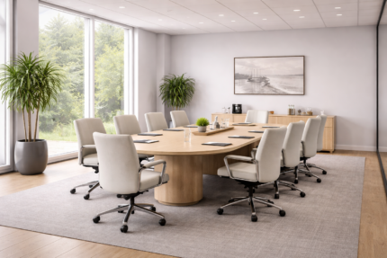 Table de réunion moderne