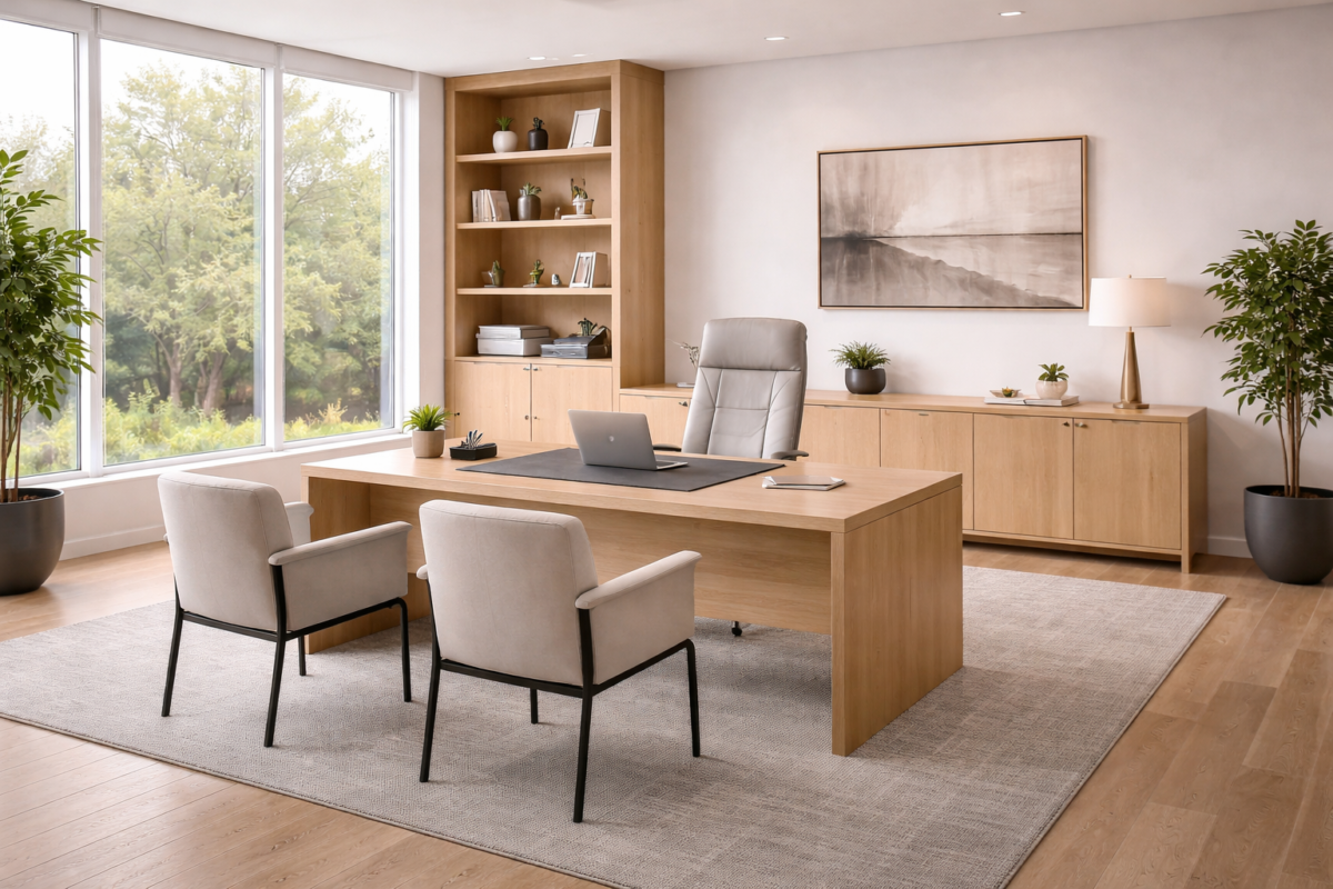 Bureau exécutif moderne